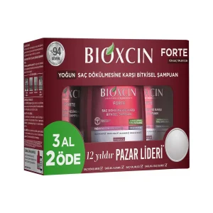 bioxcin forte kirmizi Bioxcin Forte Şampuan 300 ml - Yoğun Saç Dökülmesine Karşı