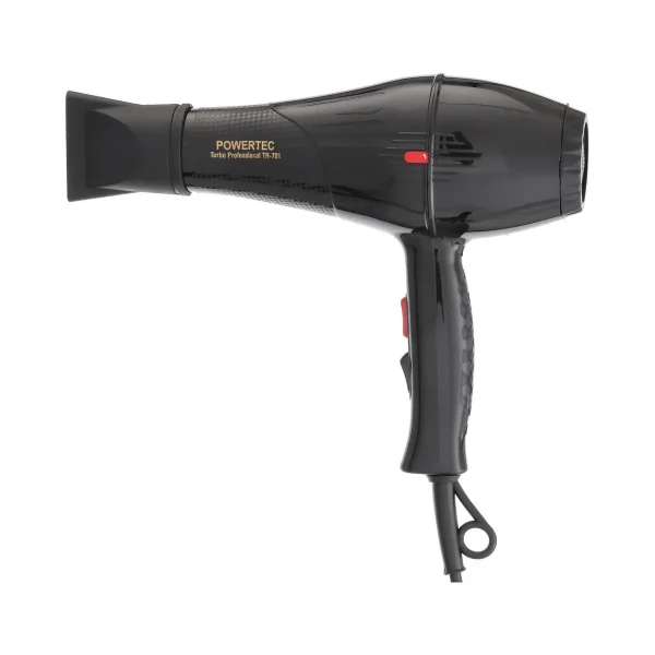 powertectr701-4 Powertec TR-701 Profesyonel Fön Makinesi - 2500 Watt Güç (Kuaför Tipi)
